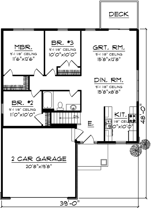 Main Floor Plan: 7-1231
