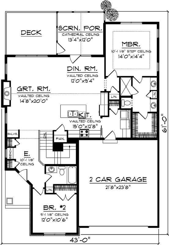 Main Floor Plan: 7-1236