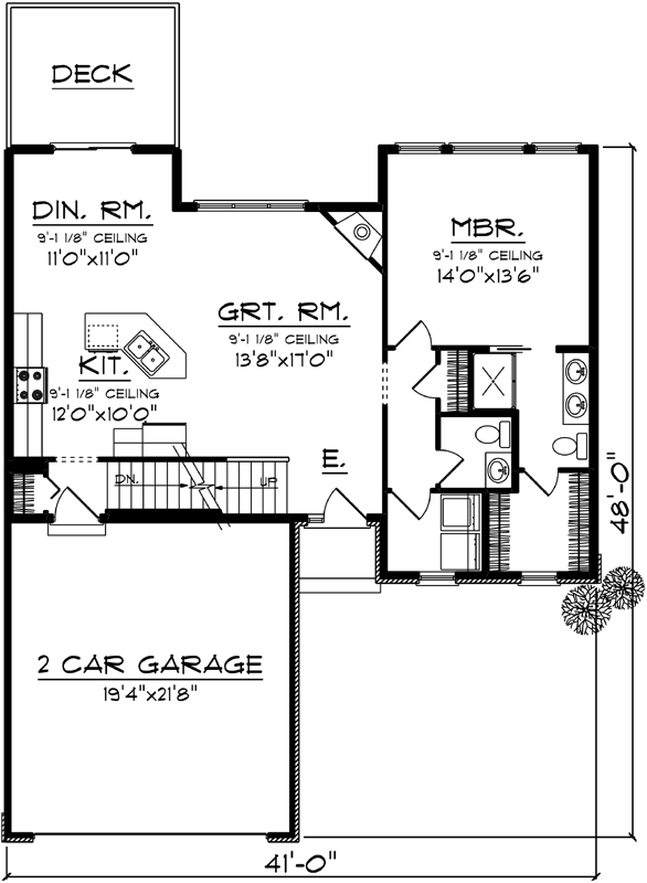Main Floor Plan: 7-1238