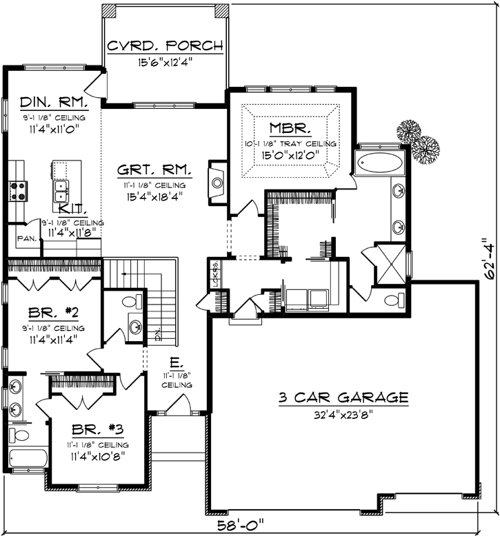Main Floor Plan: 7-1239