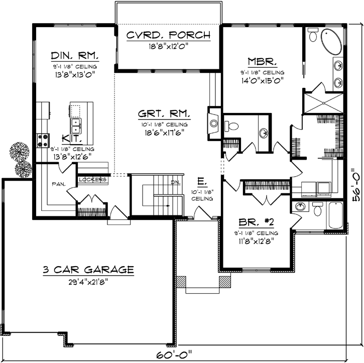 Main Floor Plan: 7-1241