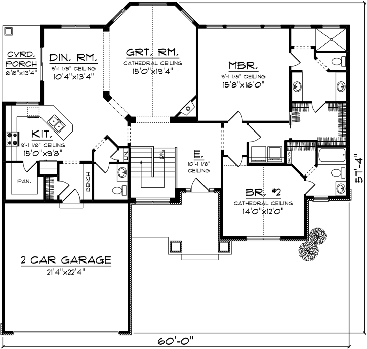 Main Floor Plan: 7-1242