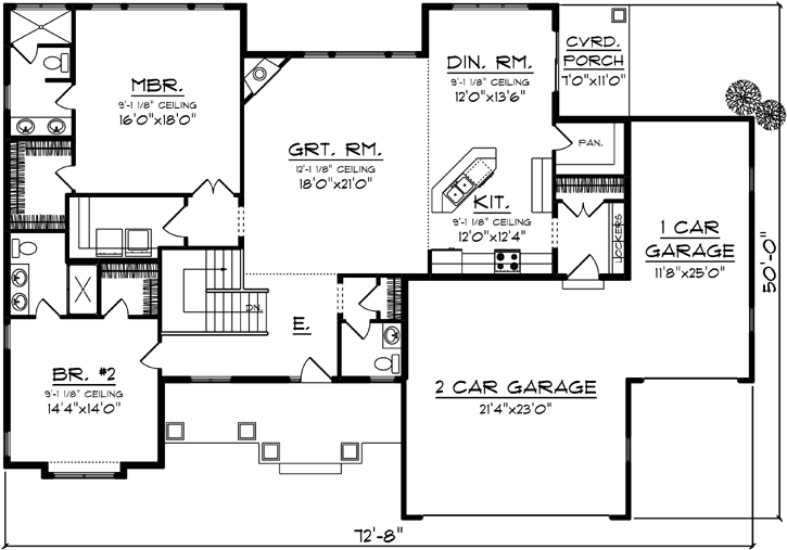 Main Floor Plan: 7-1244