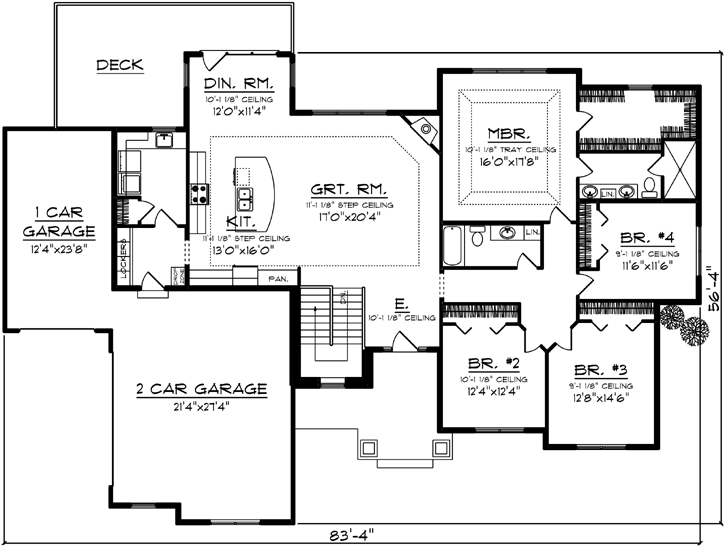 Main Floor Plan: 7-1248