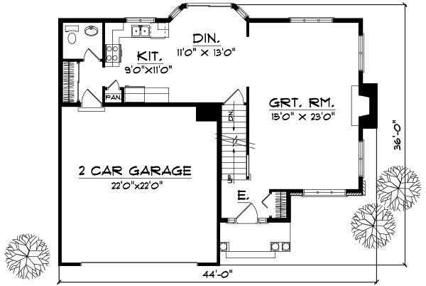 Main Floor Plan: 7-125