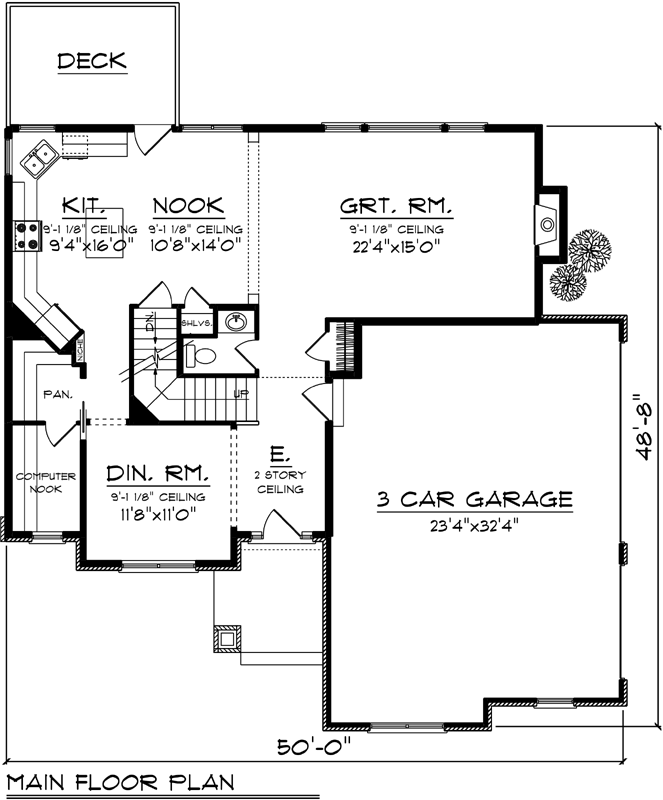 Main Floor Plan: 7-1251