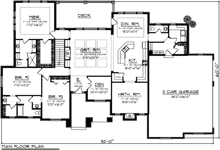 Main Floor Plan: 7-1254