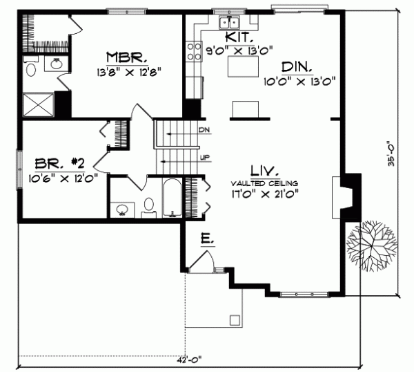 Main Floor Plan: 7-126