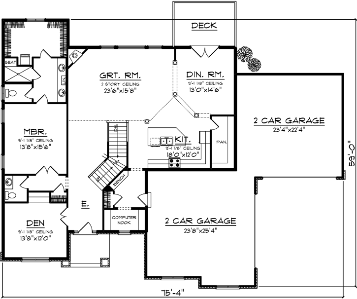 Main Floor Plan: 7-1261