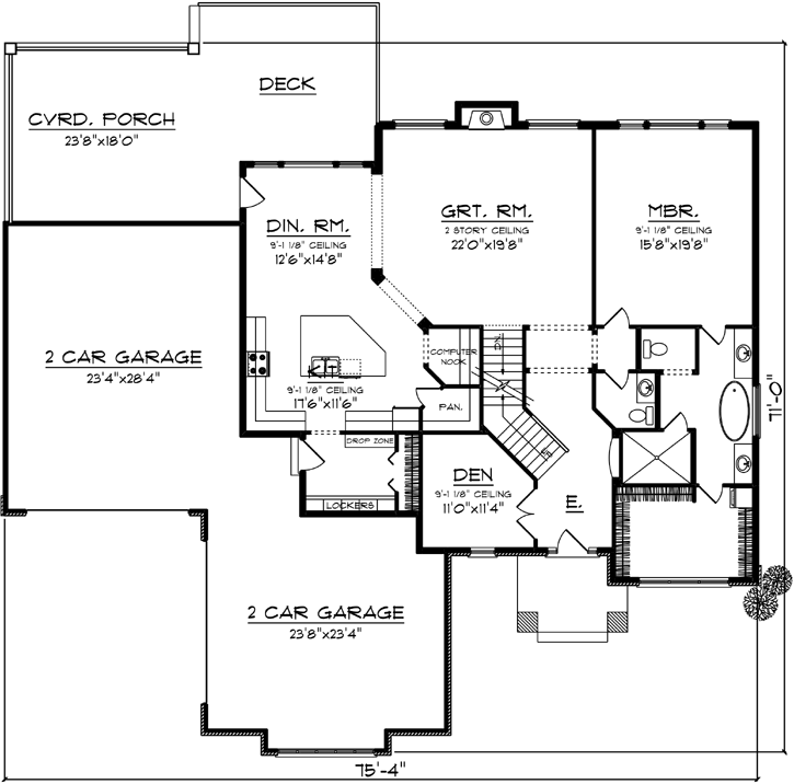 Main Floor Plan: 7-1262