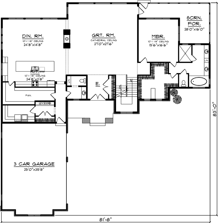 Main Floor Plan: 7-1264