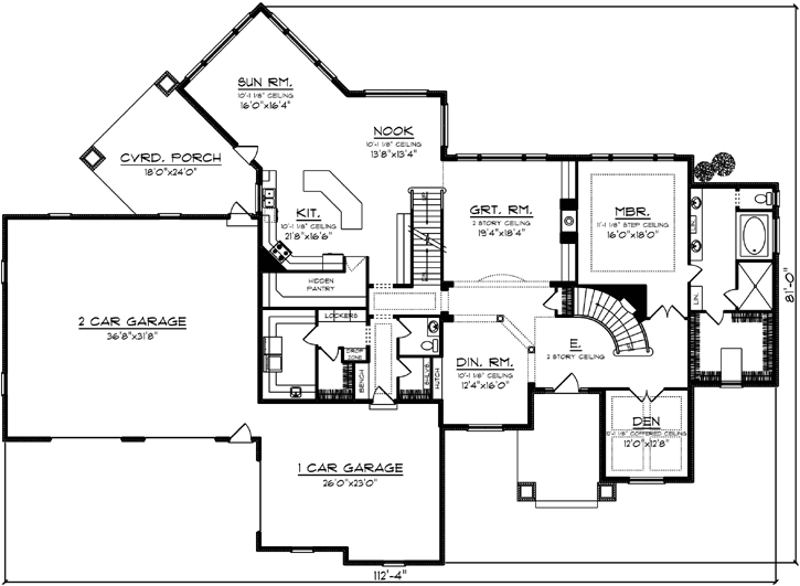 Main Floor Plan: 7-1268