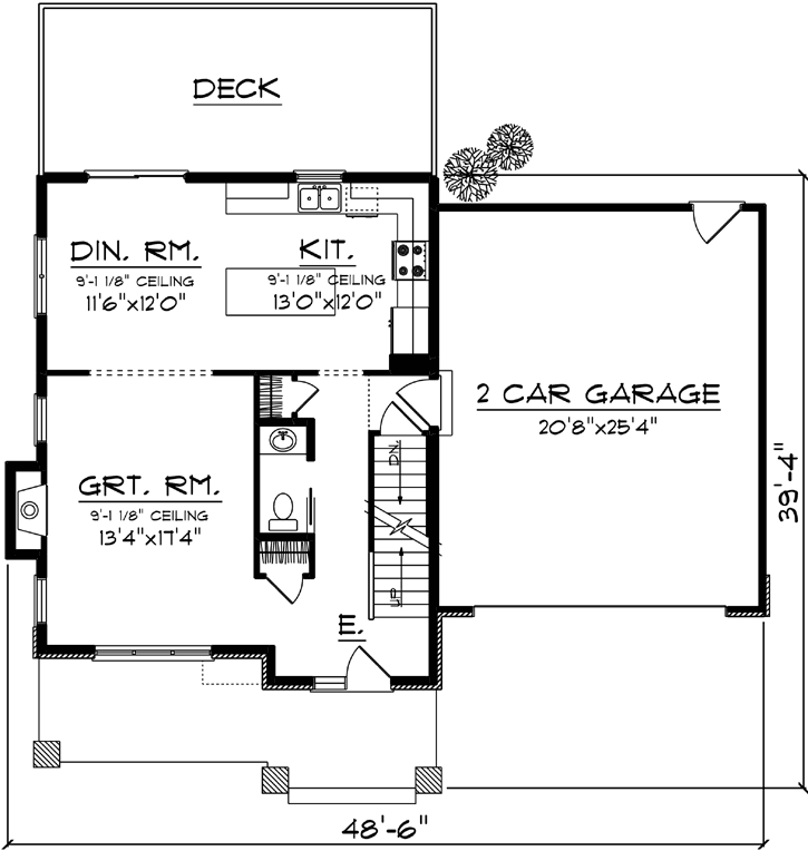 Main Floor Plan: 7-1274