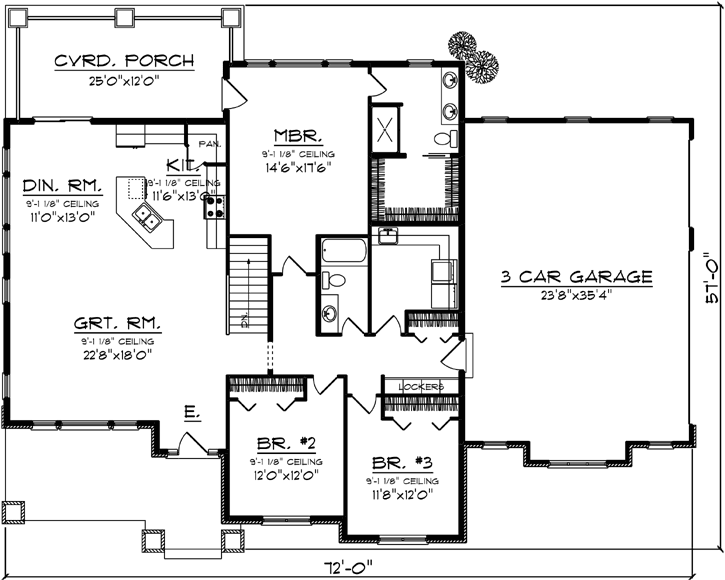 Main Floor Plan: 7-1279
