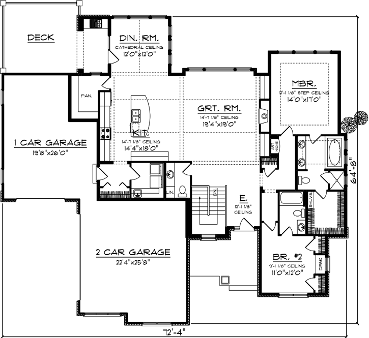 Main Floor Plan: 7-1281