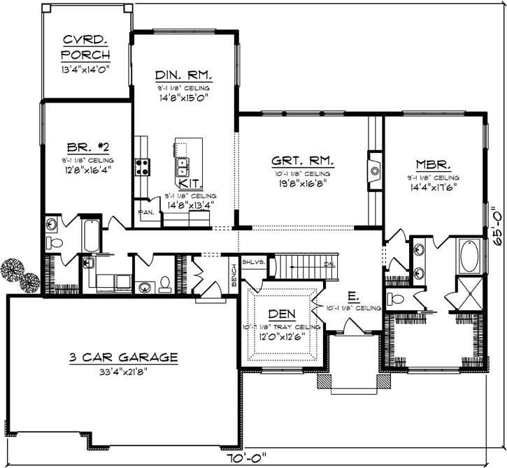 Main Floor Plan: 7-1285