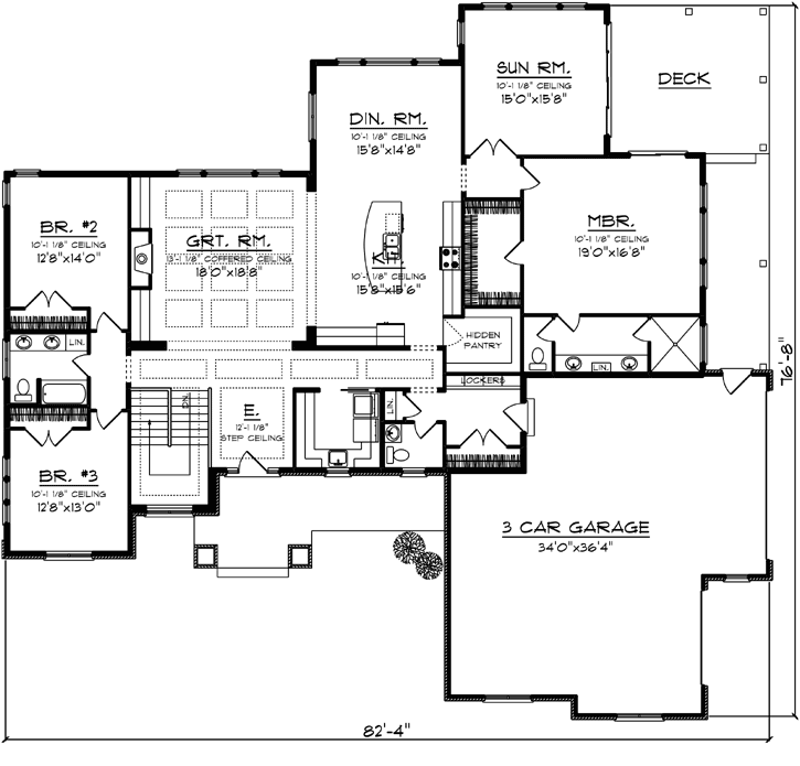 Main Floor Plan: 7-1288