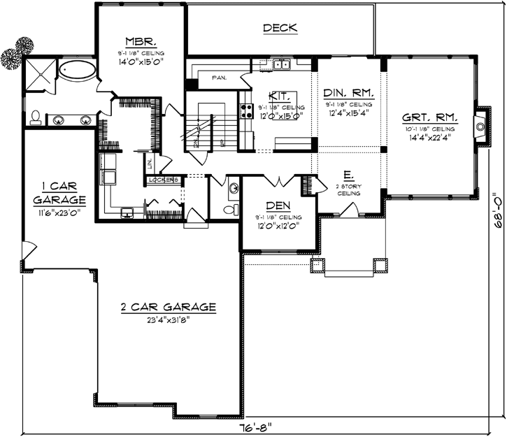 Main Floor Plan: 7-1289