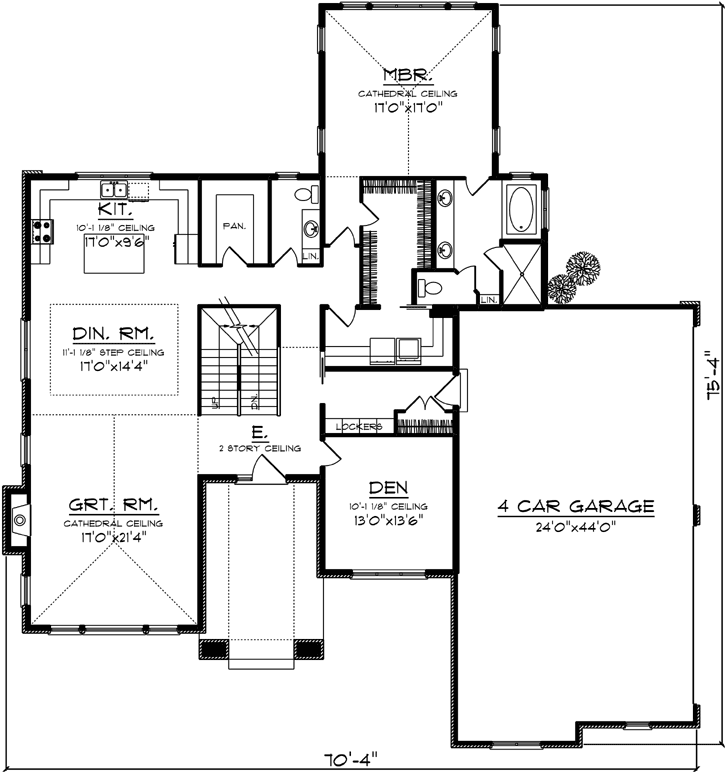 Main Floor Plan: 7-1291