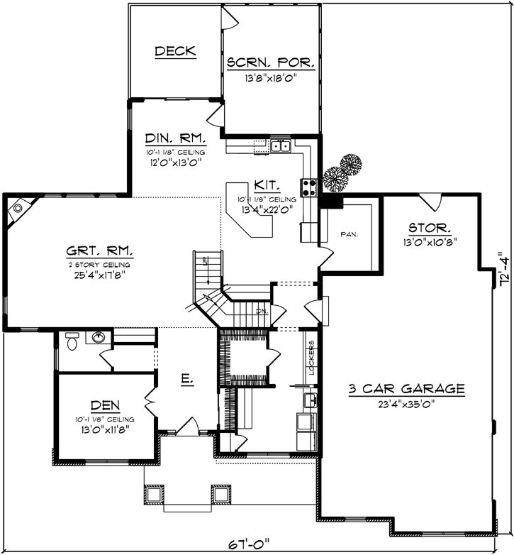 Main Floor Plan: 7-1293