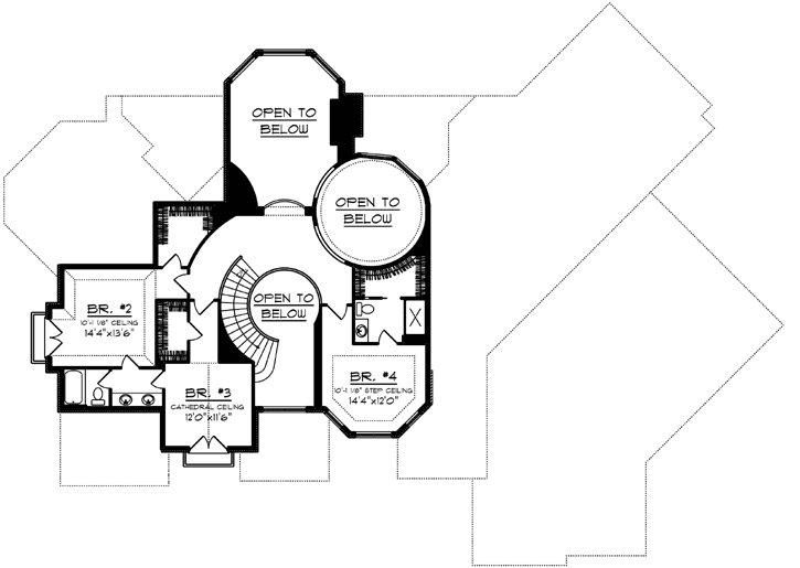 Upper/Second Floor Plan: 7-1295