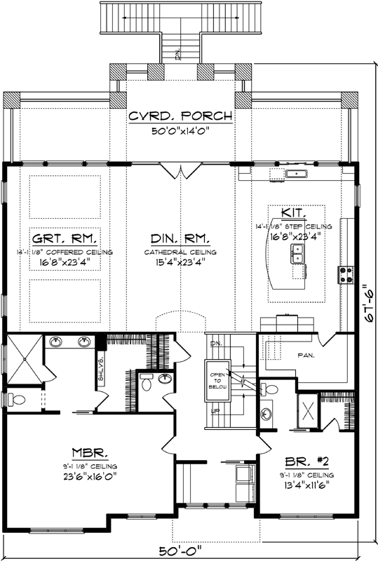 Main Floor Plan: 7-1296