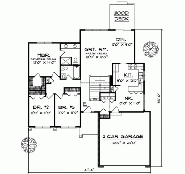 Main Floor Plan: 7-130