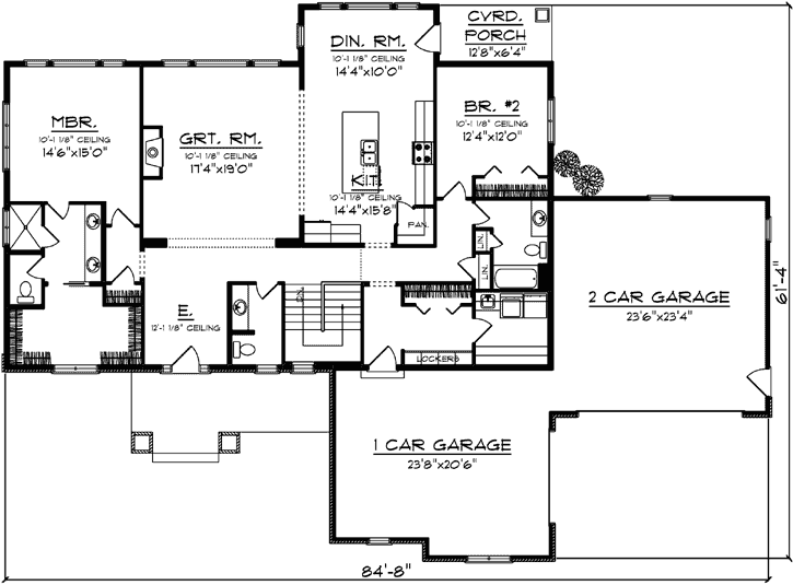 Main Floor Plan: 7-1310