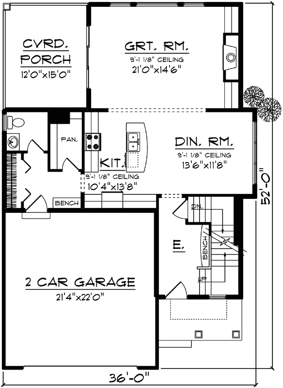Main Floor Plan: 7-1311