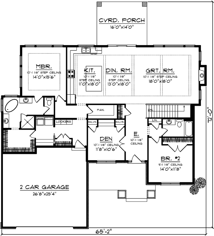 Main Floor Plan: 7-1312