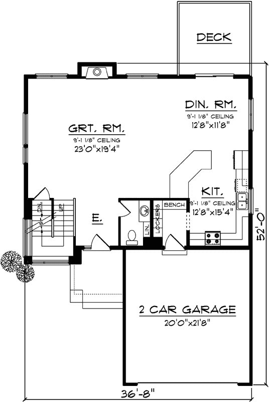 Main Floor Plan: 7-1313