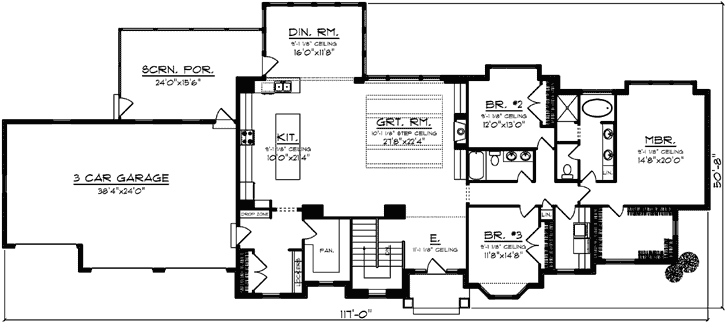 Main Floor Plan: 7-1315