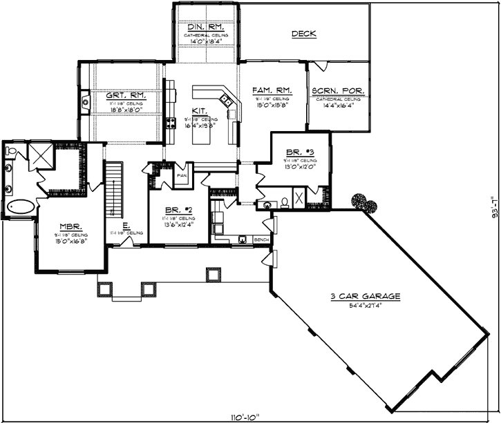 Main Floor Plan: 7-1316