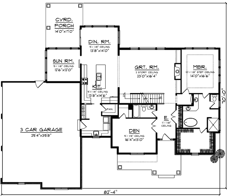 Main Floor Plan: 7-1317