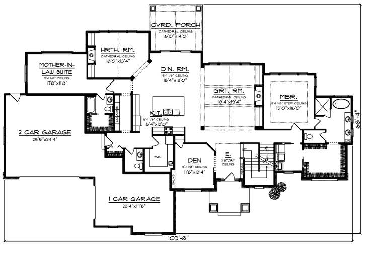 Main Floor Plan: 7-1319