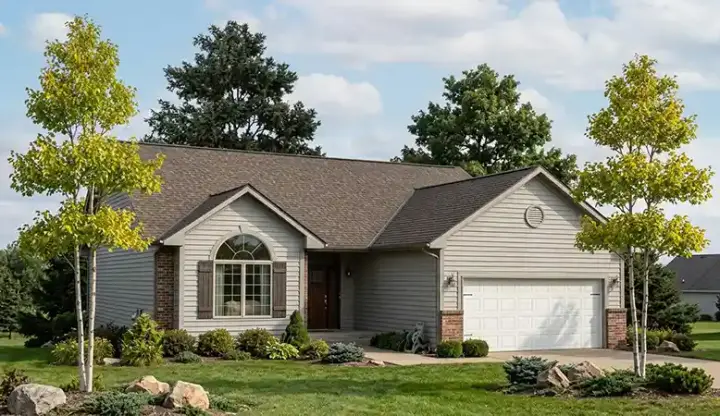 Traditional house plans 7-132 - front exterior, 1,995 sq ft, 3 bed, 3 bath house plans | Monster House Plans