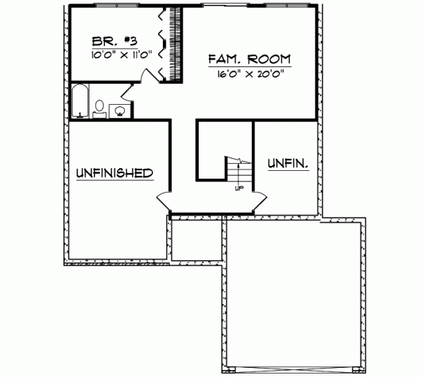 Lower Floor Plan: 7-132
