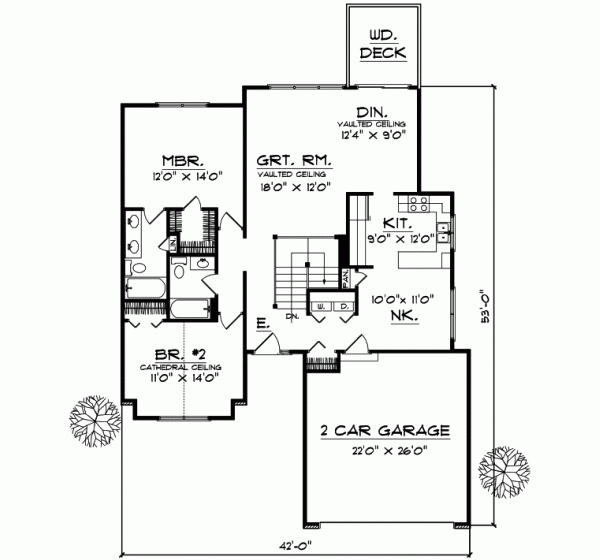 Main Floor Plan: 7-132