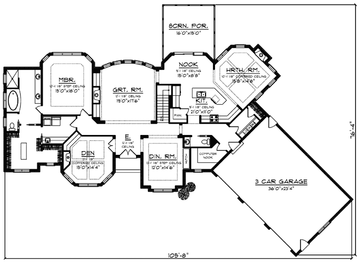 Main Floor Plan: 7-1320