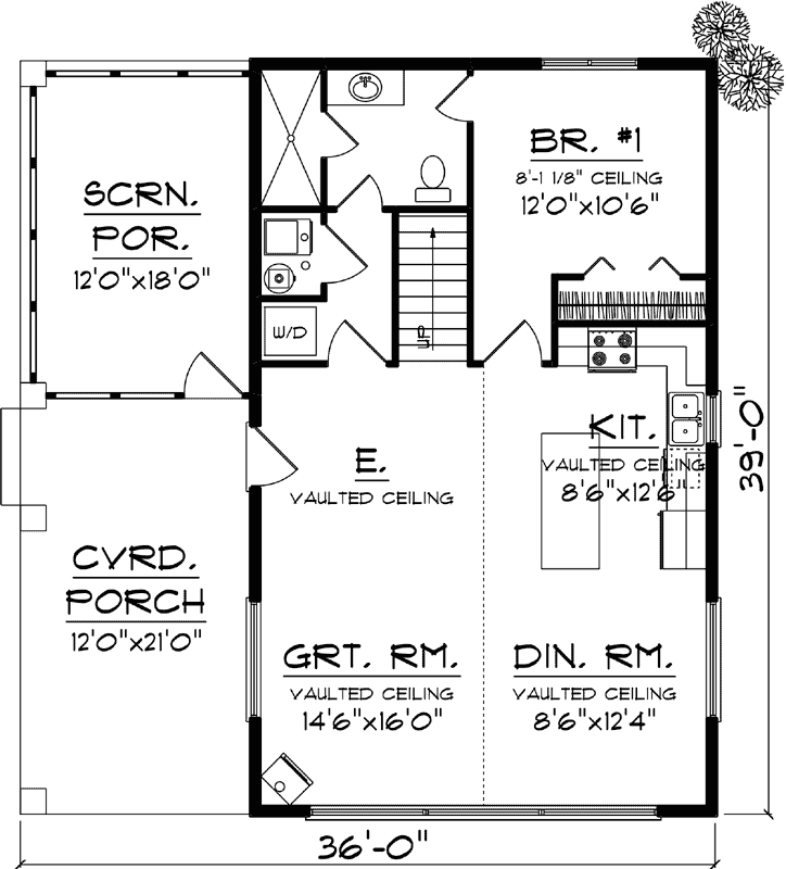 Main Floor Plan: 7-1324