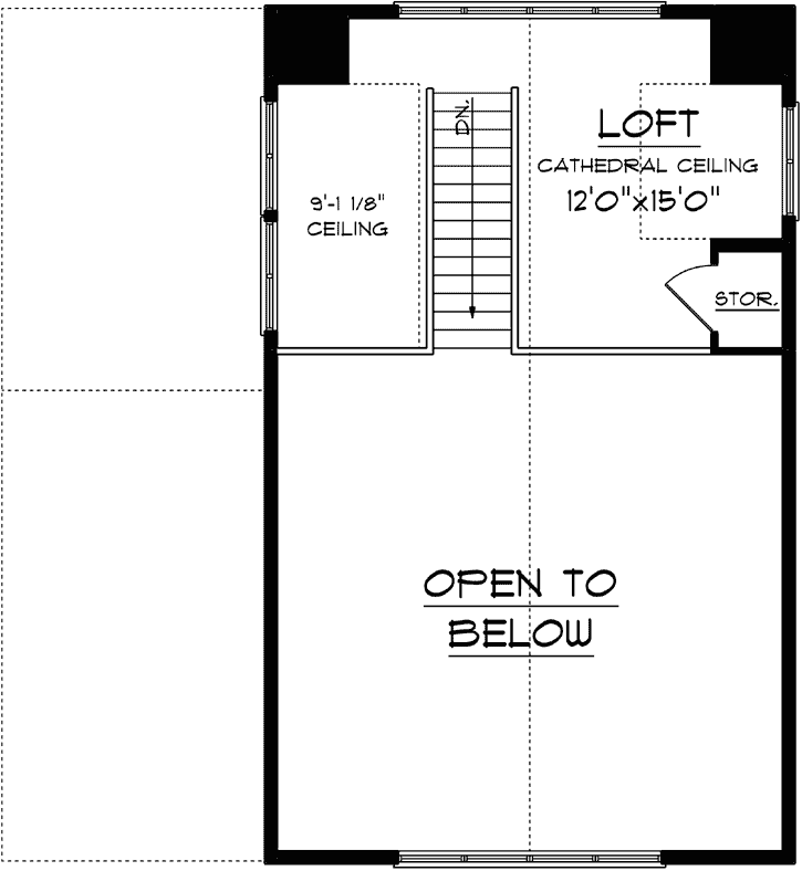 Upper/Second Floor Plan: 7-1324