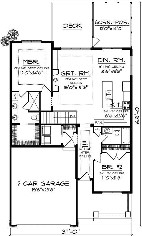 Main Floor Plan: 7-1325