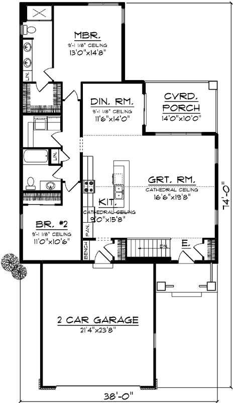 Main Floor Plan: 7-1327