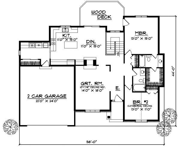Main Floor Plan: 7-133