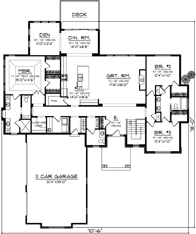 Main Floor Plan: 7-1340