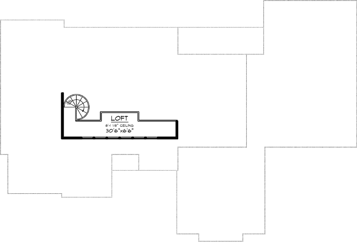 Upper/Second Floor Plan:7-1341