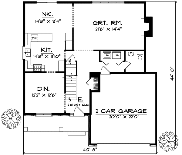 Main Floor Plan: 7-135