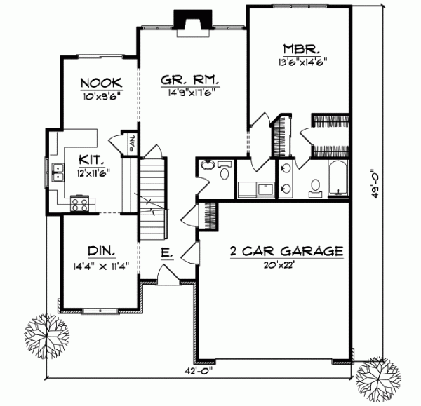 Main Floor Plan: 7-137