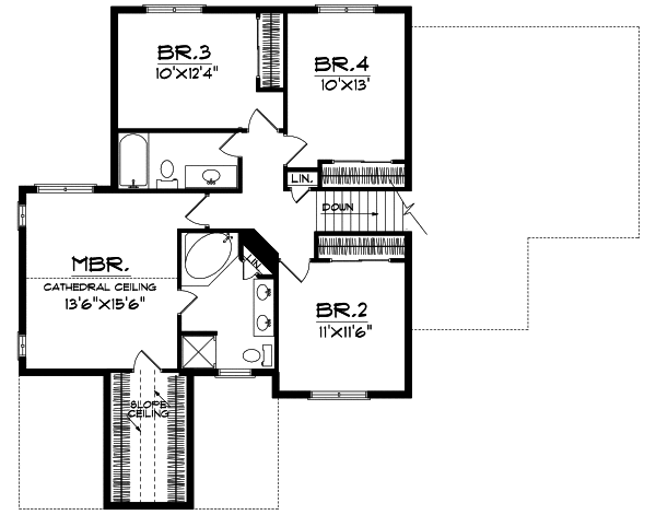 Upper/Second Floor Plan: 7-139