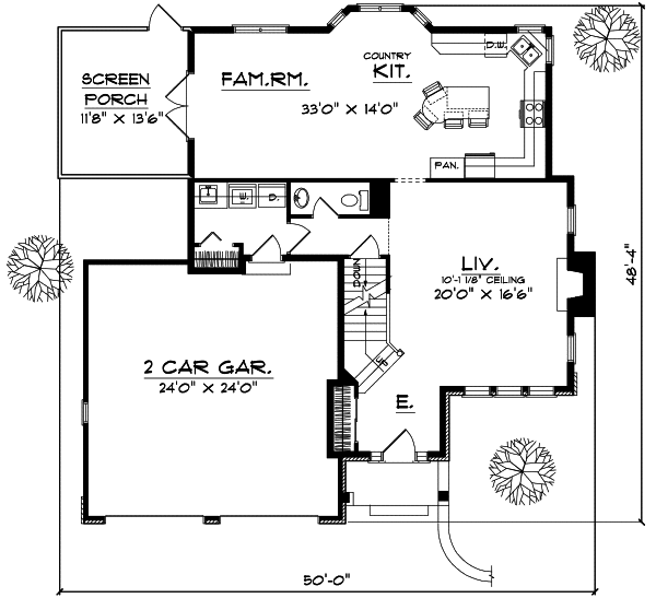 Main Floor Plan: 7-140